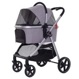 Topmast Hundvagn Excellence Max 20 Kg GRÅ